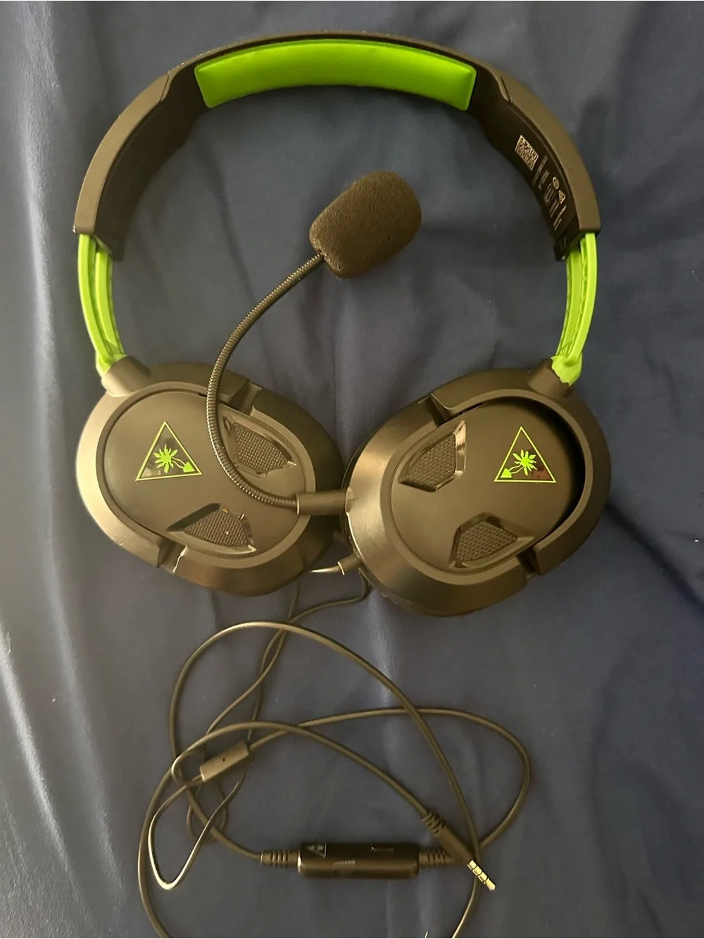 Turtle Beach Recon 50X Wired Gaming Headset - Black/Green 3.5mm